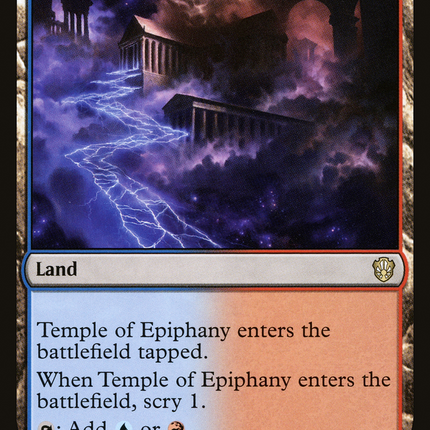 Temple of Epiphany [Commander 2021]
