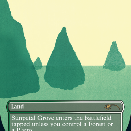Sunpetal Grove (Borderless) [Secret Lair Drop]