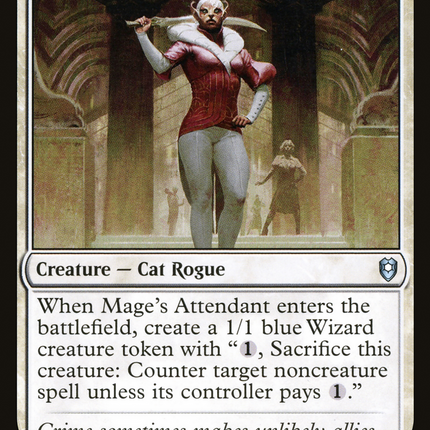 Mage's Attendant [Commander Legends: Battle for Baldur's Gate]