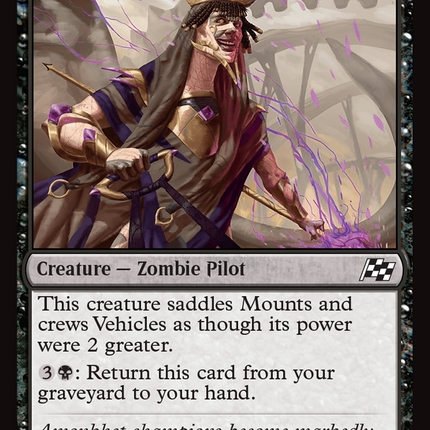 Deathless Pilot [Aetherdrift] Foil