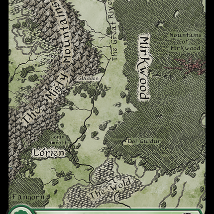 Forest (722) [The Lord of the Rings: Tales of Middle-earth] Surge Foil