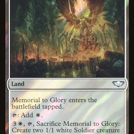Memorial to Glory [Warhammer 40,000 Commander] Surge Foil