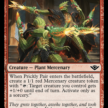 Prickly Pair [Outlaws of Thunder Junction] Foil