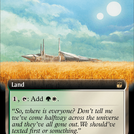 Sungrass Prairie (Extended Art) [Doctor Who] Surge Foil