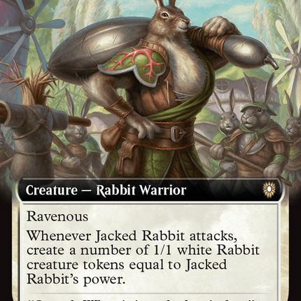 Jacked Rabbit [Bloomburrow Commander] Foil