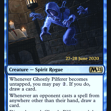 Ghostly Pilferer [Core Set 2021 Promos] Prerelease Foil