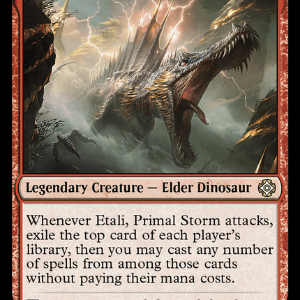 Etali, Primal Storm [The Lost Caverns of Ixalan Commander]