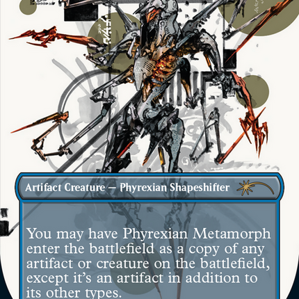 Phyrexian Metamorph (Borderless) [Secret Lair Drop]