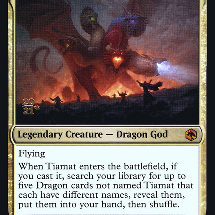 Tiamat [Adventures in the Forgotten Realms Promos] Prerelease Foil