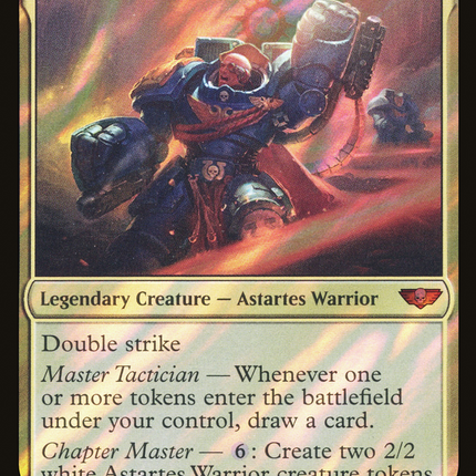 Marneus Calgar [Warhammer 40,000 Commander] Surge Foil