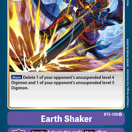 Earth Shaker [BT5-108] [Battle of Omni]
