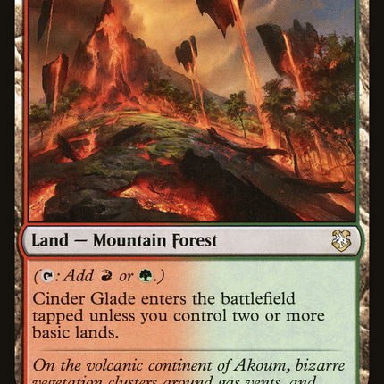 Cinder Glade [Forgotten Realms Commander]