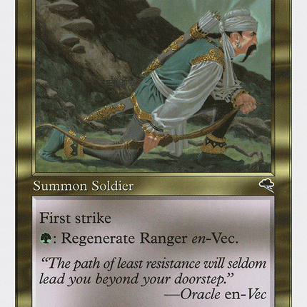 Ranger en-Vec [Anthologies]