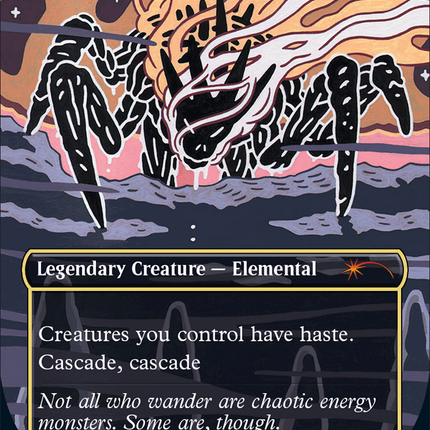 Maelstrom Wanderer (Borderless) [Secret Lair Drop]