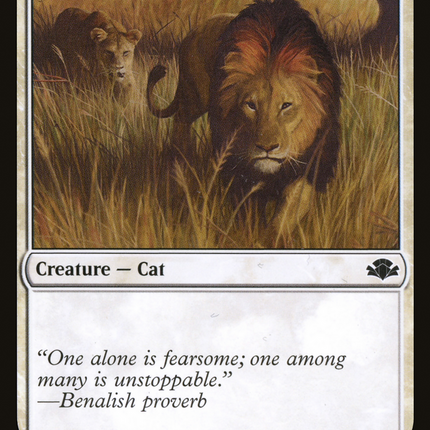 Savannah Lions [Dominaria Remastered]