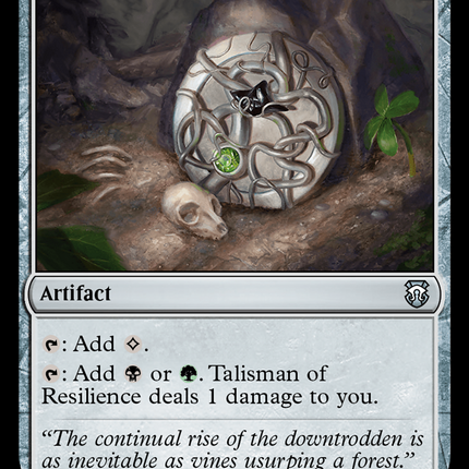 Talisman of Resilience [Modern Horizons 3 Commander] Foil
