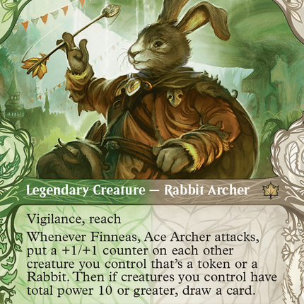 Finneas, Ace Archer (Showcase) [Bloomburrow] Foil