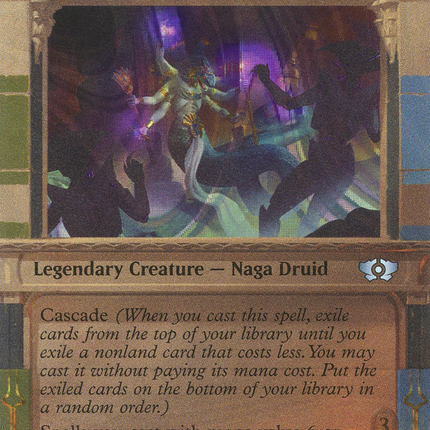 Imoti, Celebrant of Bounty (Showcase) (Borderless) [Multiverse Legends] Halo Foil