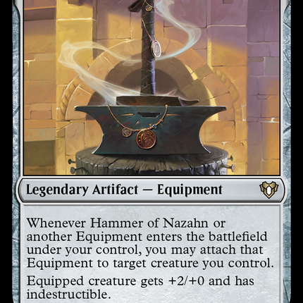 Hammer of Nazahn [Commander Masters]