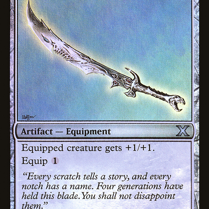 Leonin Scimitar [Tenth Edition] Foil