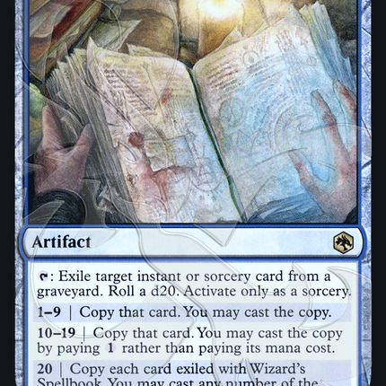Wizard's Spellbook [Adventures in the Forgotten Realms Promos] Foil