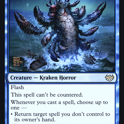 Hullbreaker Horror [Innistrad: Crimson Vow Promos] Prerelease Foil