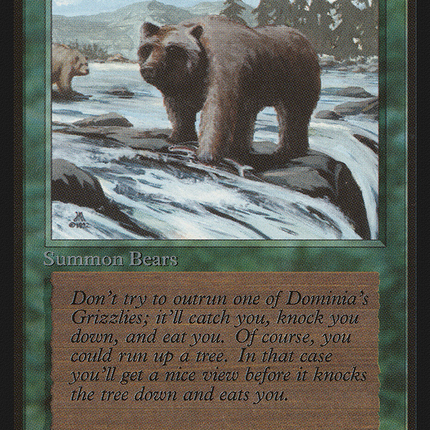 Grizzly Bears [Limited Edition Beta]