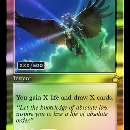 Sphinx's Revelation (Retro) [Ravnica Remastered] Serialized Foil