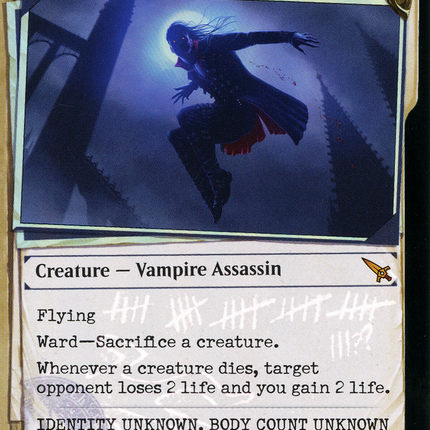Vein Ripper (Showcase) [Murders at Karlov Manor] Invisible Ink Foil