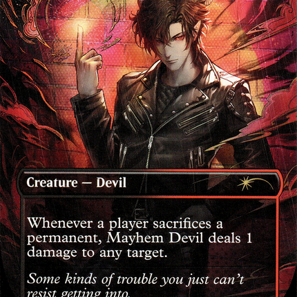 Mayhem Devil [Secret Lair Showdown] Foil