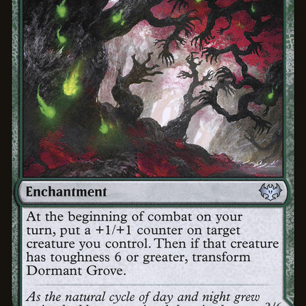 Dormant Grove // Gnarled Grovestrider [Innistrad: Crimson Vow]