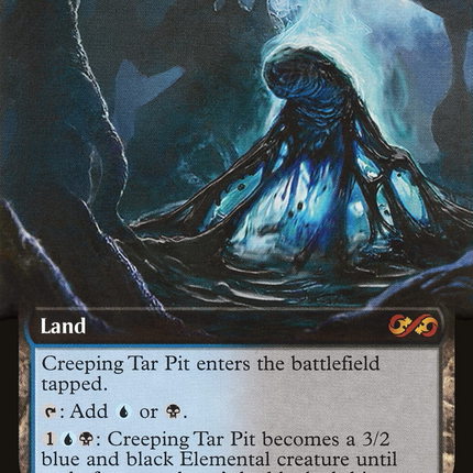 Creeping Tar Pit (Extended Art) [Ultimate Box Topper] Foil