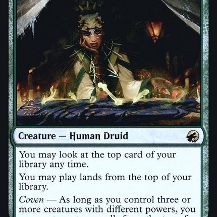 Augur of Autumn [Innistrad: Midnight Hunt Promos] Prerelease Foil