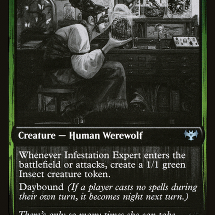 Infestation Expert // Infested Werewolf [Innistrad: Double Feature]