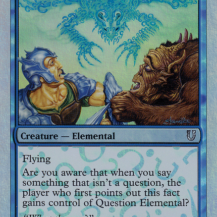 Question Elemental? [Unhinged] Foil
