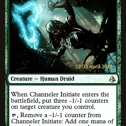 Channeler Initiate [Amonkhet Promos] Prerelease Foil