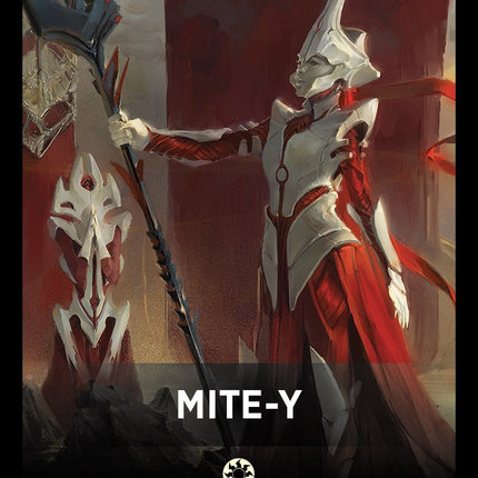 Mite-Y Theme Card [Phyrexia: All Will Be One Tokens]