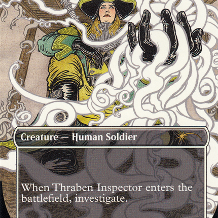 Thraben Inspector (Borderless) [Regional Championship Qualifiers 2022] Foil