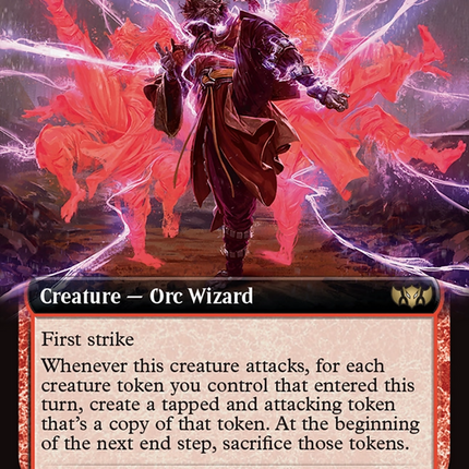 Redoubled Stormsinger (Extended Art) [Commander: Tarkir: Dragonstorm]