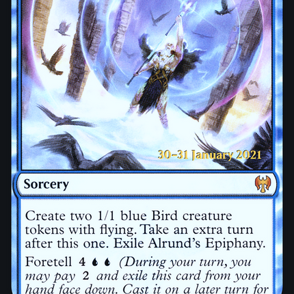 Alrund's Epiphany [Kaldheim Promos] Prerelease Foil