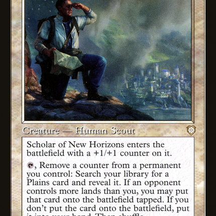 Scholar of New Horizons (Retro) [The Brothers' War Commander]