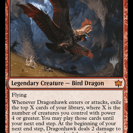 Dragonhawk, Fate's Tempest [Bloomburrow Promos] Foil