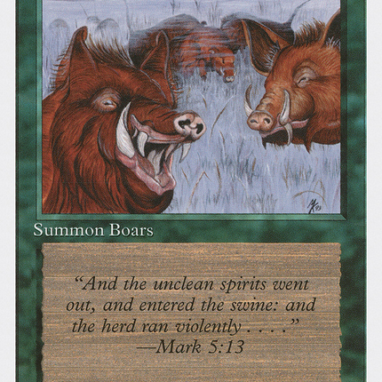 Durkwood Boars [Fourth Edition]