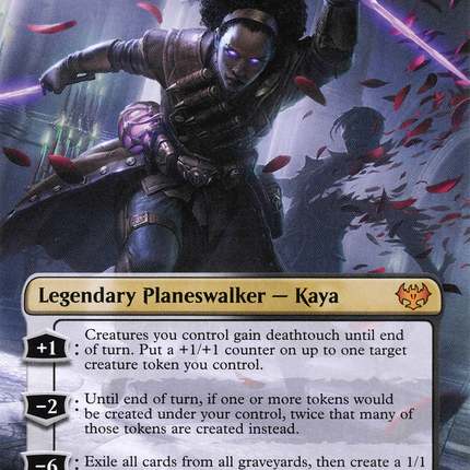 Kaya, Geist Hunter (Borderless) [Innistrad: Crimson Vow]
