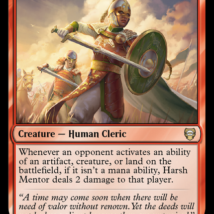Harsh Mentor [Tales of Middle-earth Commander]