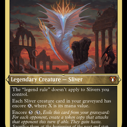 Sliver Gravemother [Commander Masters] Etched Foil