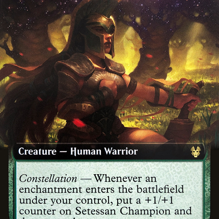 Setessan Champion (Extended Art) [Theros Beyond Death]