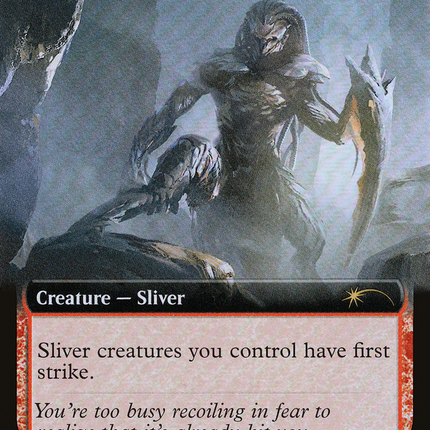 Striking Sliver (Extended Art) [Secret Lair Drop] Foil