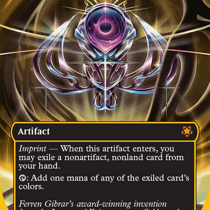 Chrome Mox (Borderless) (First-Place Foil) [Special Guests] Foil