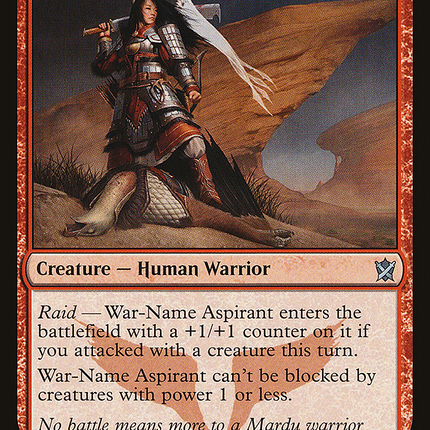War-Name Aspirant [Khans of Tarkir]